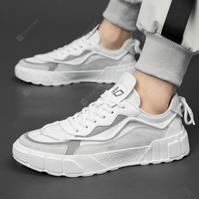 Fashion Handmade Flat Shoes Men's Sports Sneakers