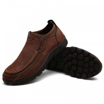 Men's Casual Shoes Wear Simple Patchwork Breathable Footwear